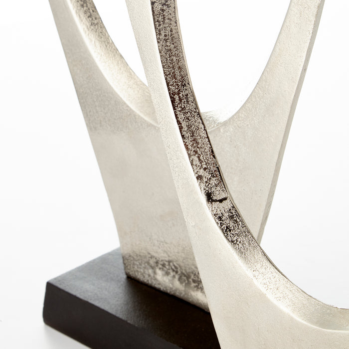 Quorum Home Cyan - 09715 - Sculpture - Raw Nickel And Bronze