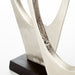 Quorum Home Cyan - 09715 - Sculpture - Raw Nickel And Bronze