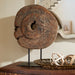 Quorum Home Cyan - 09758 - Sculpture - Rustic And Matt Black