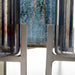 Quorum Home Cyan - 09774 - Candelabra - Black And Verdi Garnet Glass