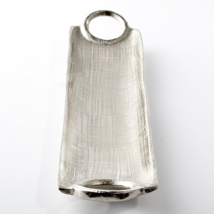 Quorum Home Cyan - 09808 - Tray - Textured Nickel