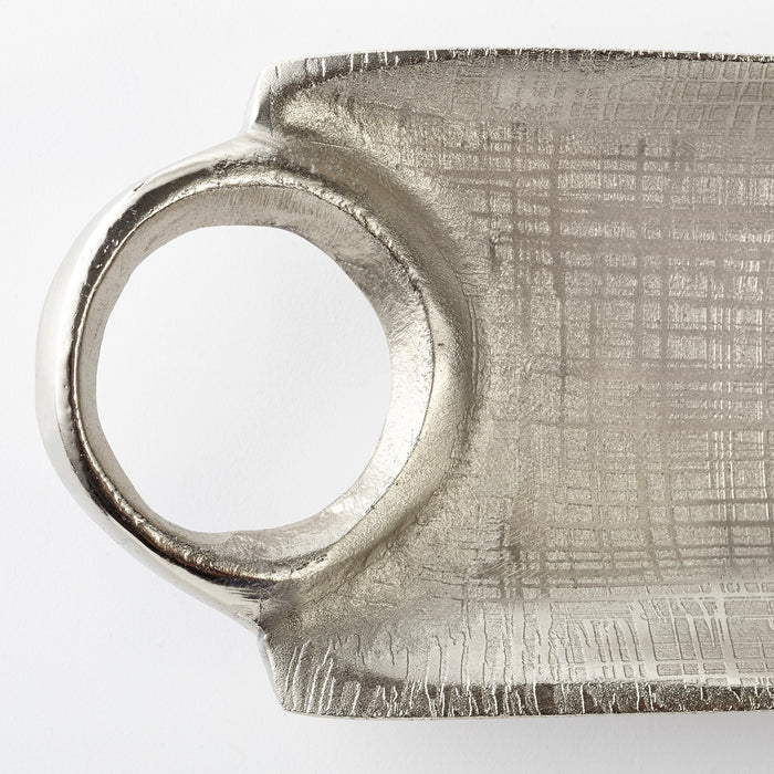 Quorum Home Cyan - 09809 - Tray - Textured Nickel