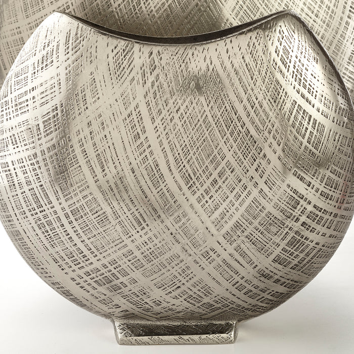 Quorum Home Cyan - 09826 - Vase - Antique Silver