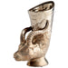 Quorum Home Cyan - 09857 - Vase - Polished Pewter