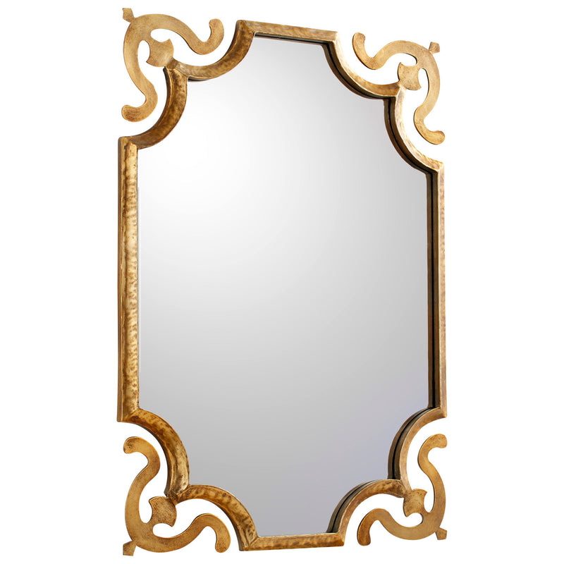 Quorum Home Cyan - 09865 - Mirror - Brass