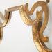 Quorum Home Cyan - 09865 - Mirror - Brass