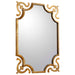 Quorum Home Cyan - 09865 - Mirror - Brass