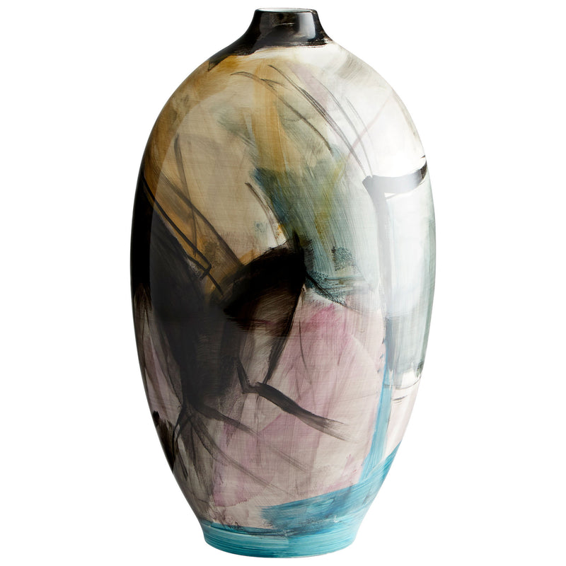 Quorum Home Cyan - 09885 - Vase - Multi Colored Blue