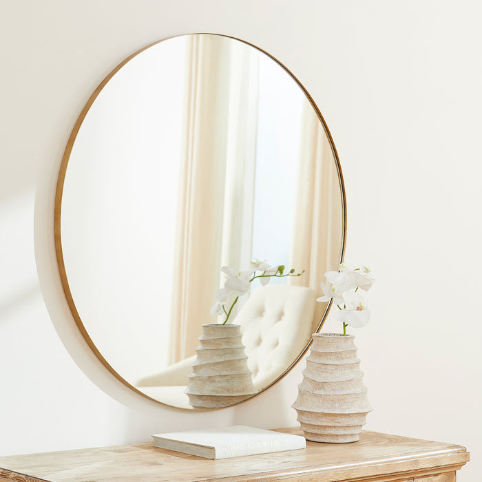 Quorum Home Quorum - 10-42-21 - Mirror - Gold Finished