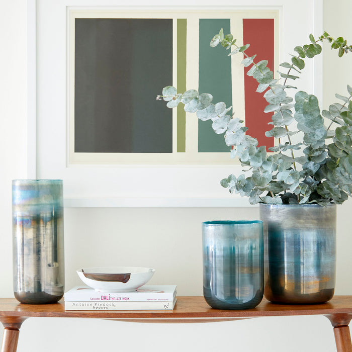 Quorum Home Cyan - 10011 - Vase - Pyrite
