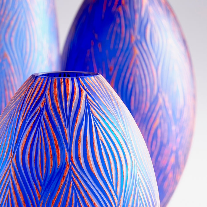 Quorum Home Cyan - 10031 - Vase - Blue