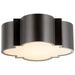 Quorum Home Cyan - 10065 - Two Light Ceiling Mount - Noir