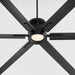 Quorum Home Quorum - 101206-59 - 120" Ceiling Fan - Matte Black