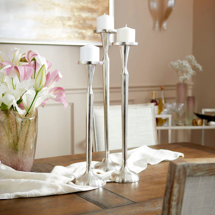 Quorum Home Cyan - 10202 - Candelabra - Nickel