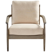 Quorum Home Cyan - 10229 - Chair - Weathered Oak And Tan