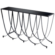 Quorum Home Cyan - 10247 - Console Table - Graphite