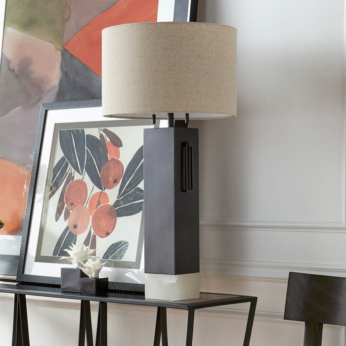 Quorum Home Cyan - 10247 - Console Table - Graphite