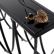 Quorum Home Cyan - 10247 - Console Table - Graphite