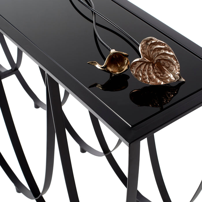 Quorum Home Cyan - 10247 - Console Table - Graphite