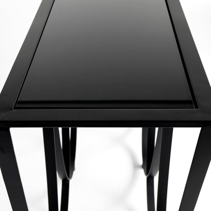 Quorum Home Cyan - 10247 - Console Table - Graphite