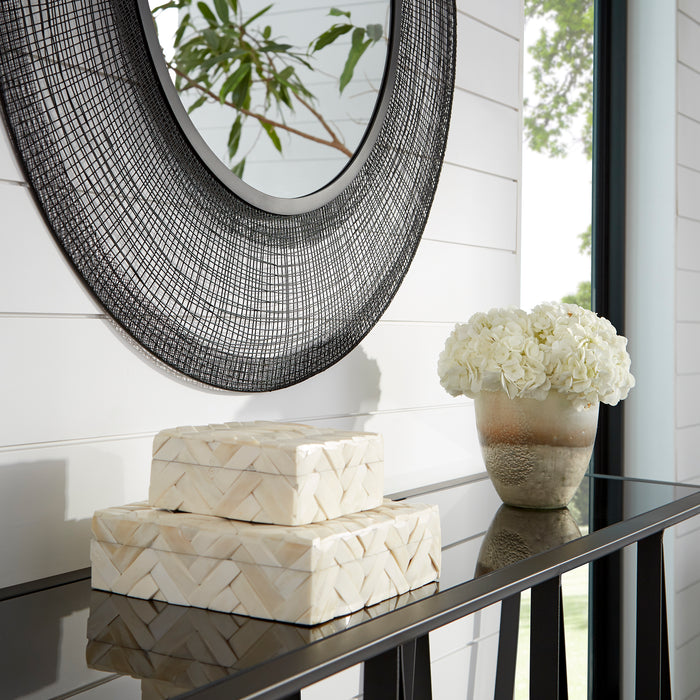 Quorum Home Cyan - 10247 - Console Table - Graphite
