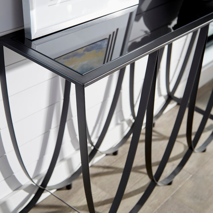 Quorum Home Cyan - 10247 - Console Table - Graphite