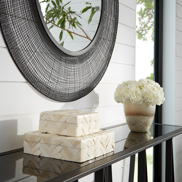 Quorum Home Cyan - 10247 - Console Table - Graphite