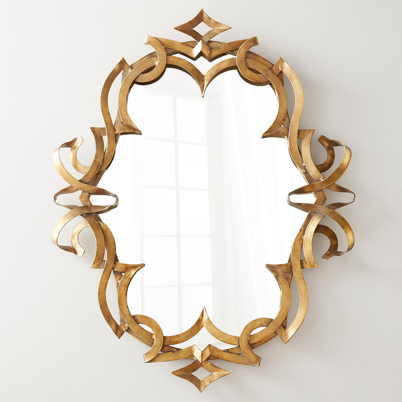 Quorum Home Cyan - 10266 - Mirror - Gold
