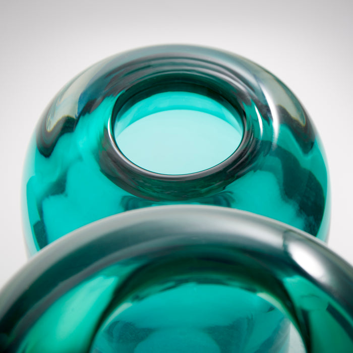 Quorum Home Cyan - 10304 - Vase - Blue