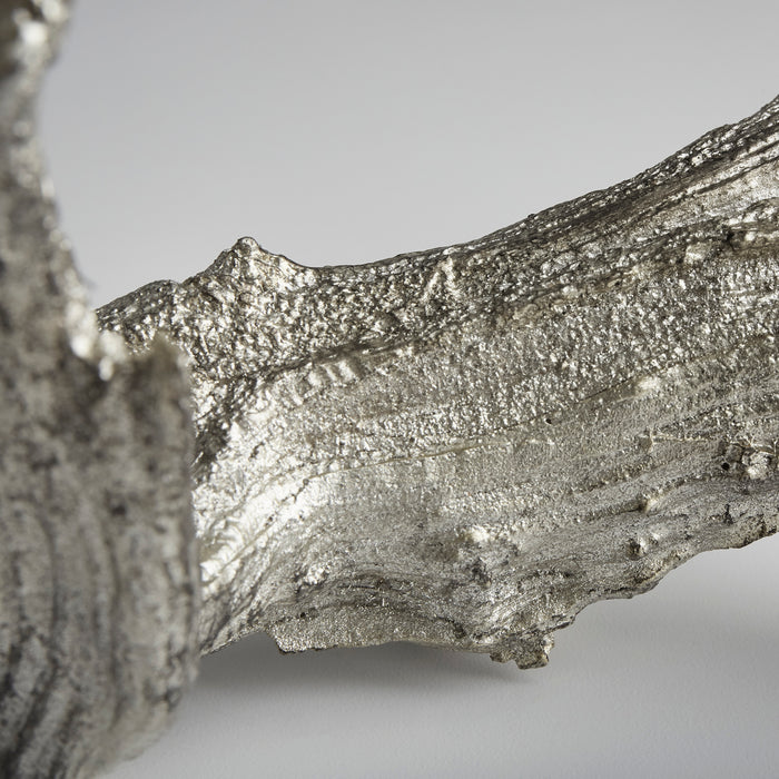 Quorum Home Cyan - 10327 - Sculpture - Silver Leaf