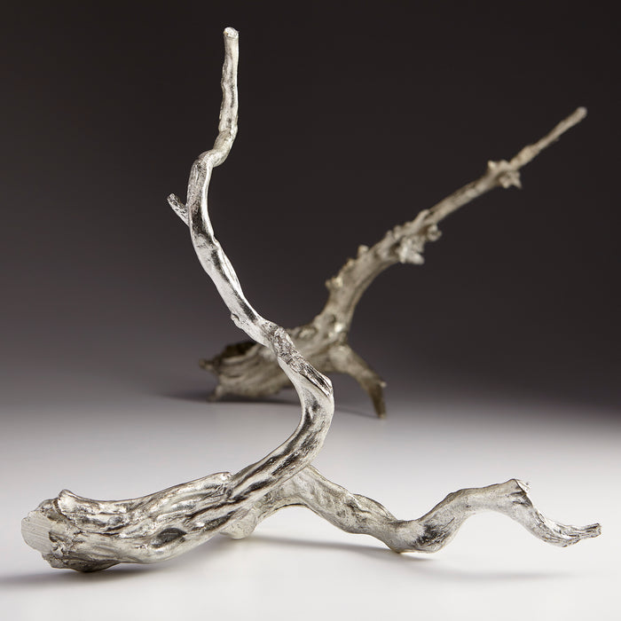 Quorum Home Cyan - 10327 - Sculpture - Silver Leaf