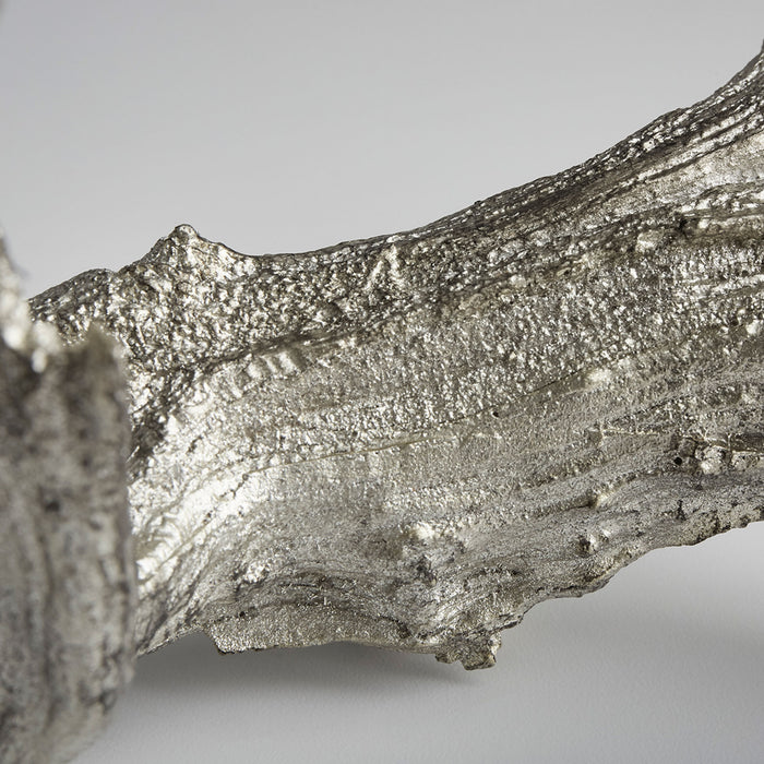 Quorum Home Cyan - 10327 - Sculpture - Silver Leaf