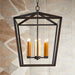 Quorum Home Cyan - 10376 - Six Light Chandelier - Noir