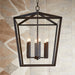 Quorum Home Cyan - 10376 - Six Light Chandelier - Noir