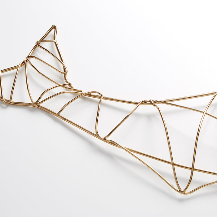 Quorum Home Cyan - 10388 - Wall Art - Gold