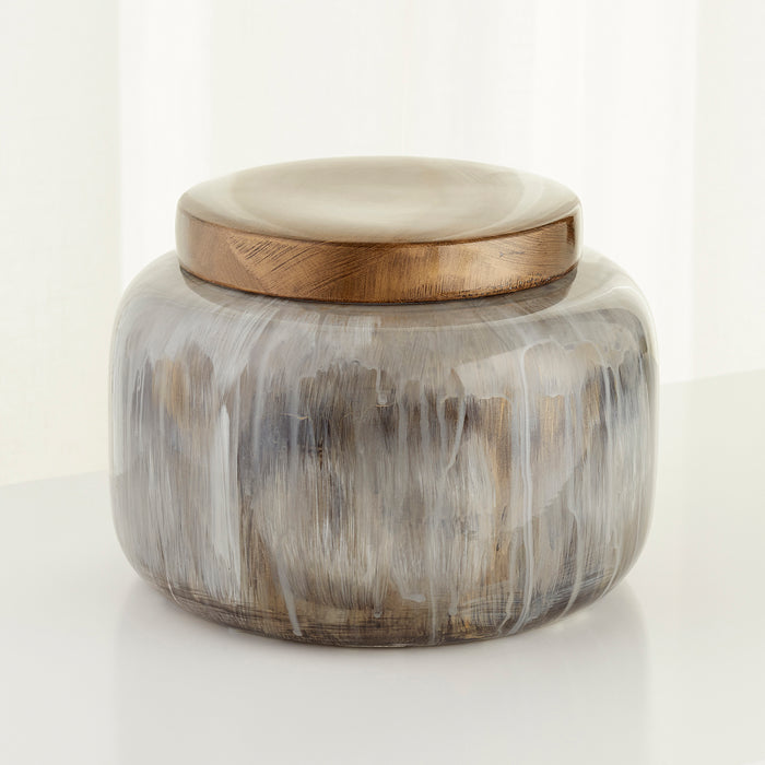 Quorum Home Cyan - 10422 - Vase - Olive Glaze