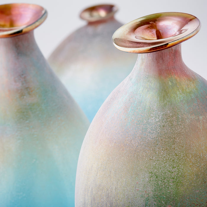 Quorum Home Cyan - 10438 - Vase - Turquoise And Scavo
