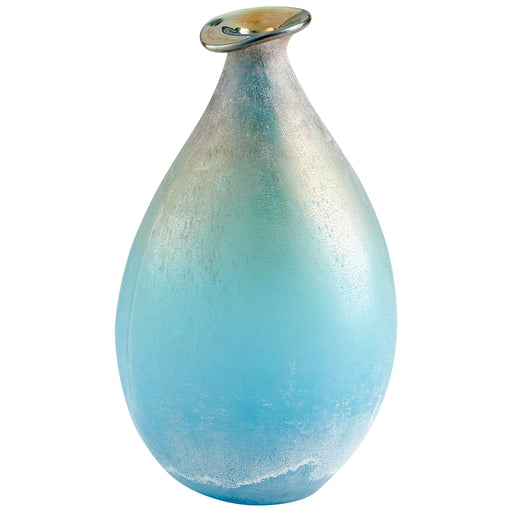 Quorum Home Cyan - 10438 - Vase - Turquoise And Scavo