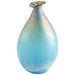 Quorum Home Cyan - 10438 - Vase - Turquoise And Scavo
