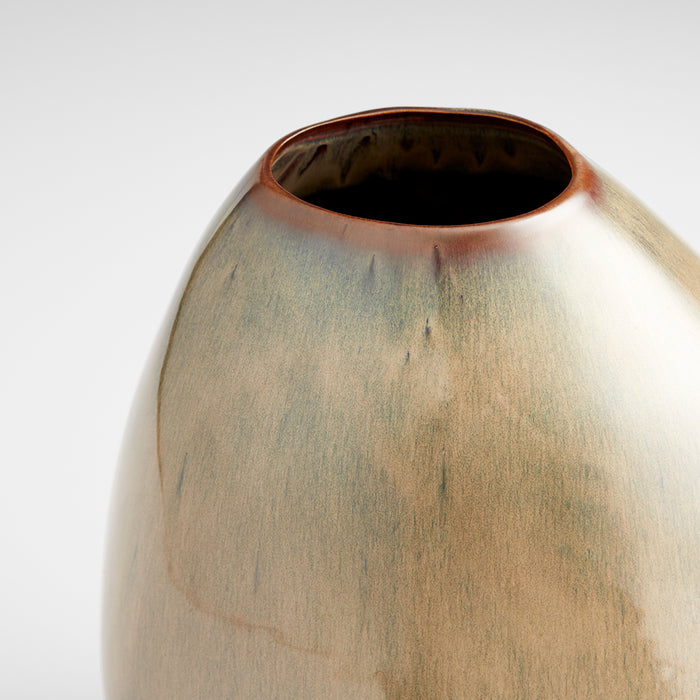 Quorum Home Cyan - 10530 - Vase - Olive Glaze