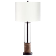 Quorum Home Cyan - 10549 - One Light Table Lamp - Gunmetal