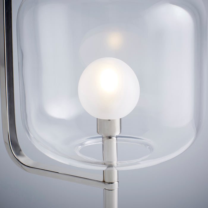 Quorum Home Cyan - 10557 - LED Table Lamp - Polished Nickel