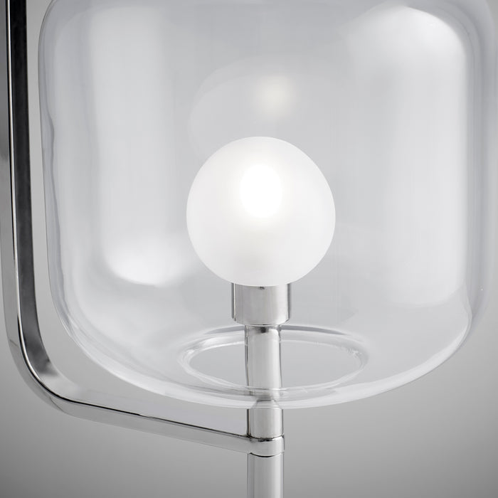 Quorum Home Cyan - 10557 - LED Table Lamp - Polished Nickel