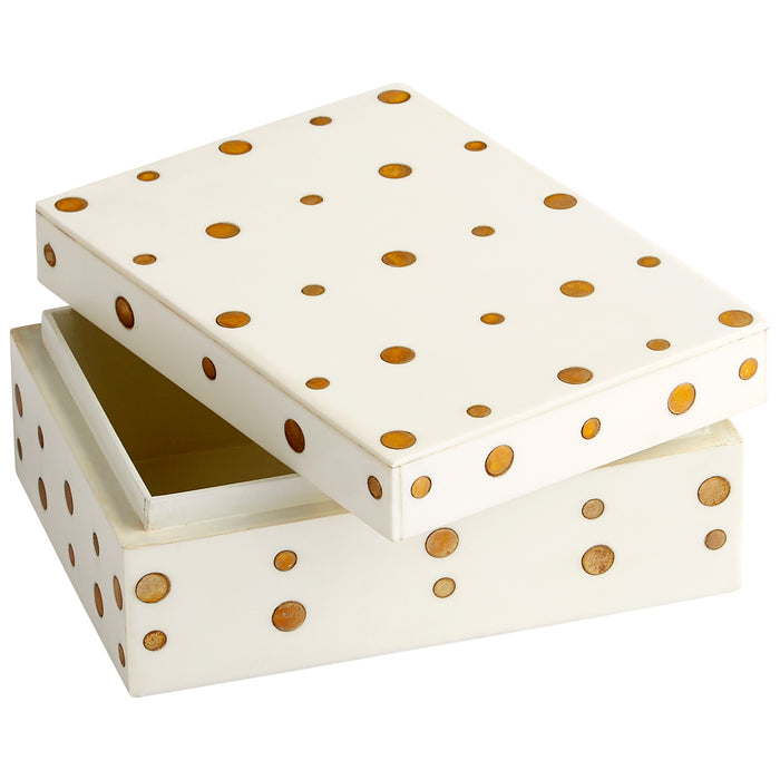 Quorum Home Cyan - 10658 - Container - White And Brass