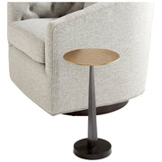 Quorum Home Cyan - 10731 - Side Table - Aged Brass And Black