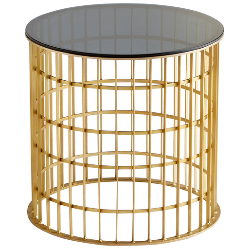 Quorum Home Cyan - 10777 - Side Table - Antique Brass