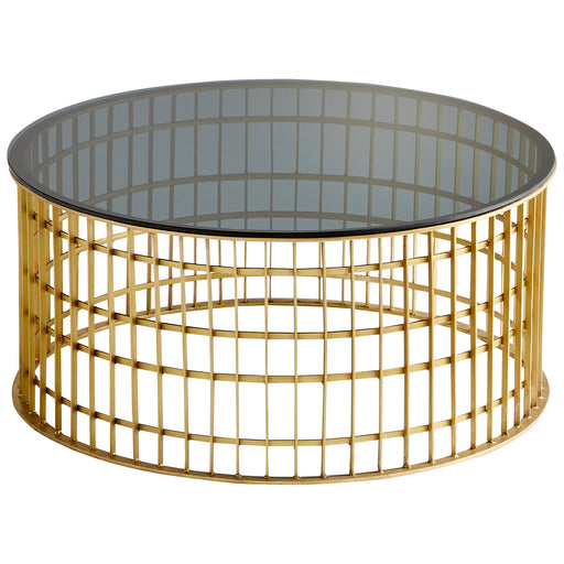 Quorum Home Cyan - 10778 - Coffee Table - Antique Brass