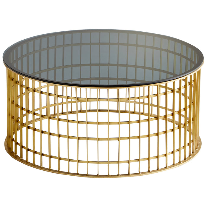 Quorum Home Cyan - 10778 - Coffee Table - Antique Brass