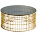 Quorum Home Cyan - 10778 - Coffee Table - Antique Brass
