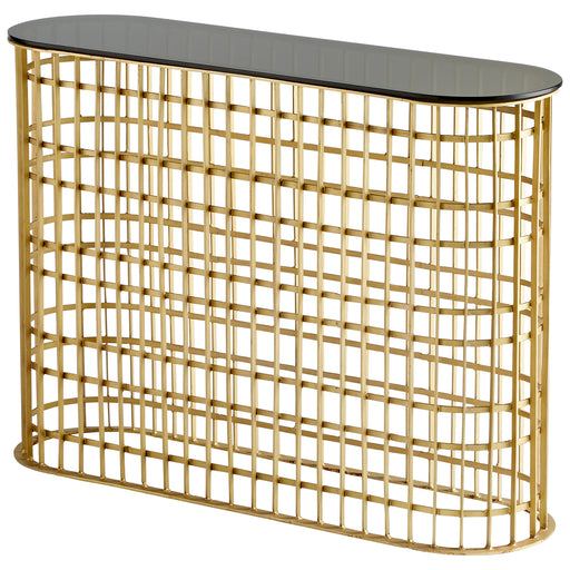 Quorum Home Cyan - 10779 - Console Table - Antique Brass